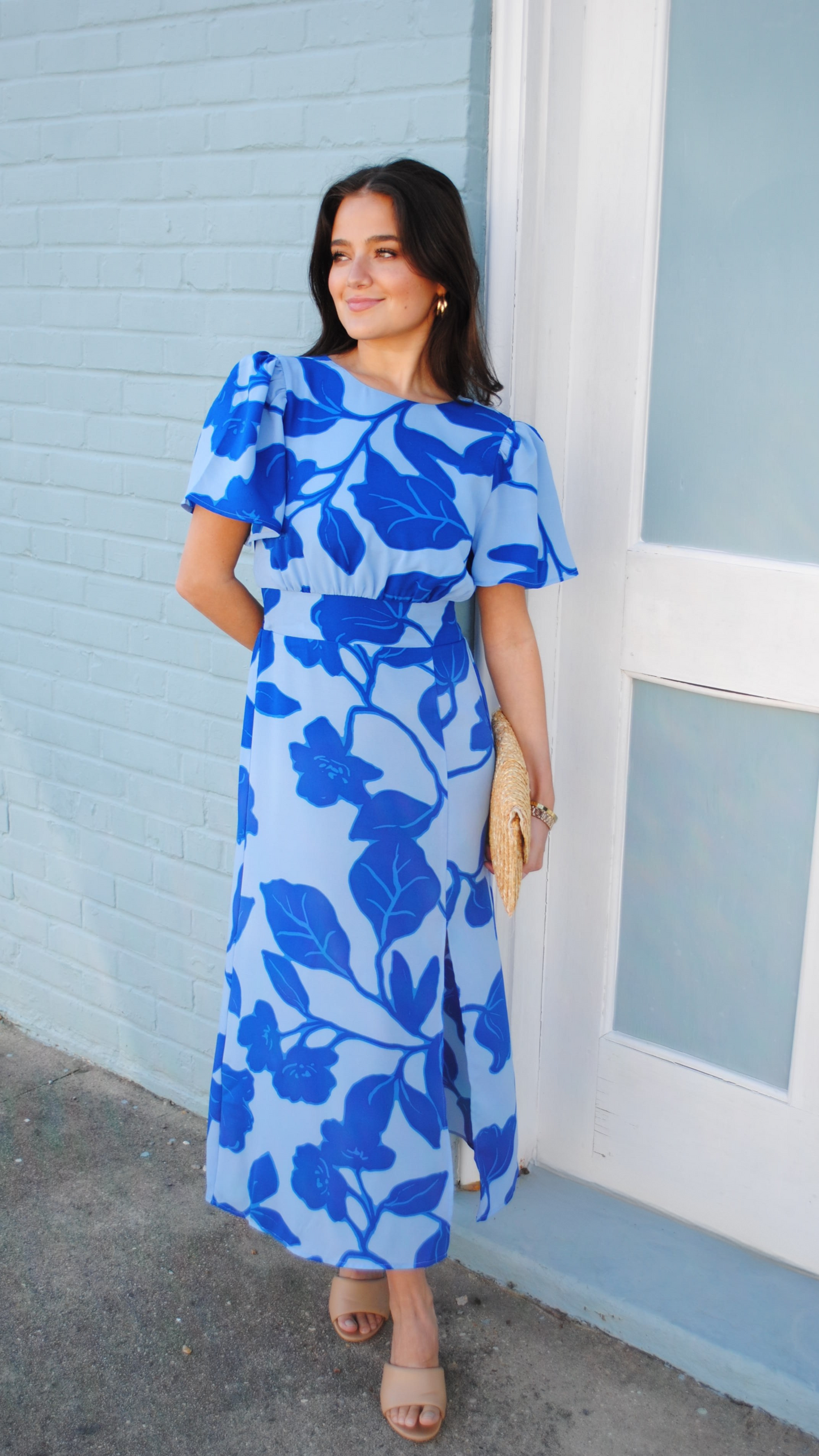 Ariya Garden Bloom Midi Dress