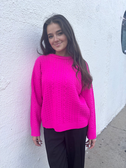 Pammie Knit Long Sleeve Sweater