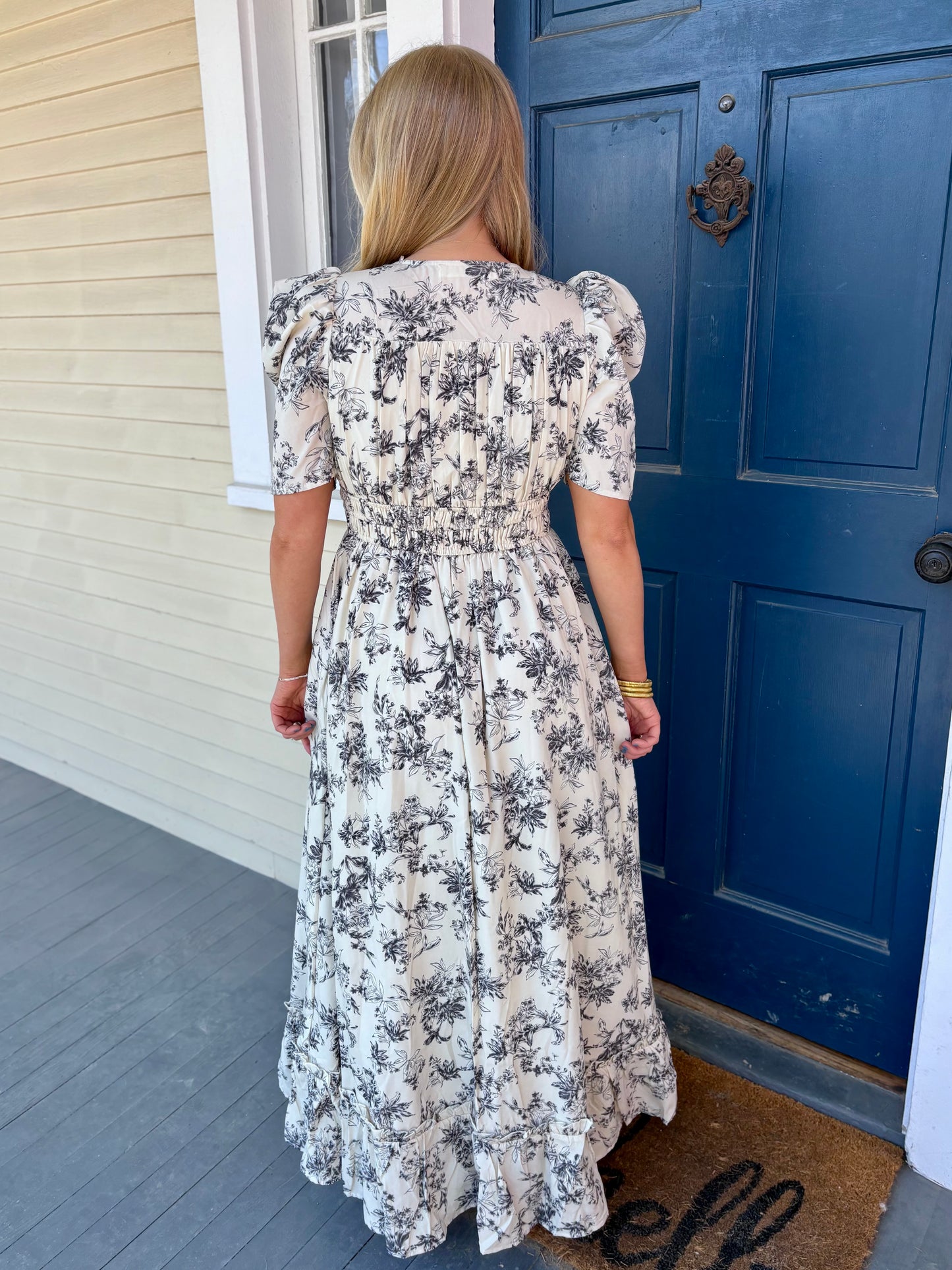 Written in the Print Maxi Dress