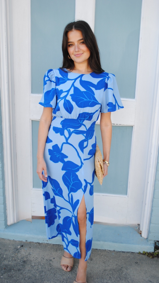 Ariya Garden Bloom Midi Dress