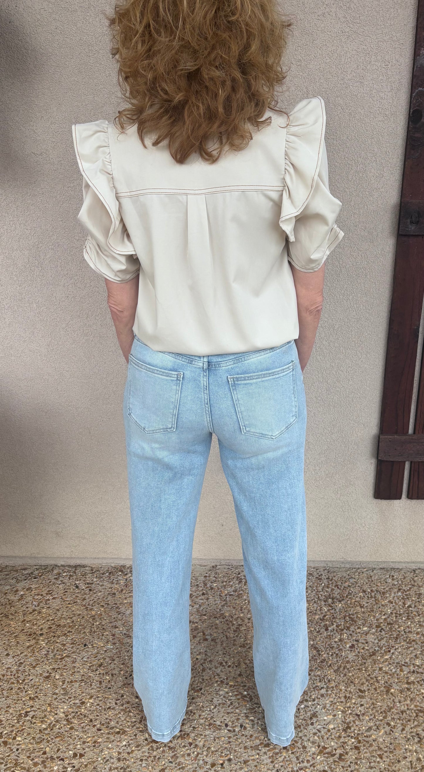 Olivia High Rise Wide Leg Jeans